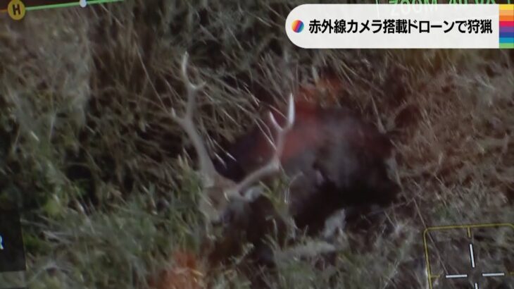 ドローン使った「狩猟」赤外線カメラで動物探しやすく…猟友会メンバー高齢化など背景（2022年12月6日）