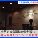 被害者救済法案 あす「参考人質疑」で与野党大筋合意　野党側は川井康雄弁護士を招致予定｜TBS NEWS DIG