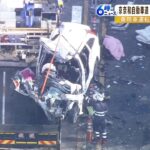 トラックと衝突…車運転の女性が死亡　同乗者２人のうち１人は重体　京奈和自動車道（2022年12月6日）