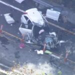 車の助手席の男性も死亡…死者は２人に　車とトラックが衝突する事故　京奈和自動車道（2022年12月7日）