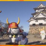 「よいしょ！」彦根城でひこにゃんが餅つきのお手伝い　見物客に振る舞われ「めちゃくちゃおいしい！」