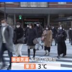 対策しても「寒さがこたえる…」関東各地で今季一番の冷え込み　16日も続く見込み｜TBS NEWS DIG