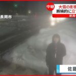 【大雪の影響いまだ続く】断続的に立ち往生や渋滞…新潟・長岡市の現在は？