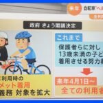 【解説】自転車のヘルメット着用「努力義務」に　“着用せず事故”で賠償額変わる?弁護士に聞いてみると｜TBS NEWS DIG