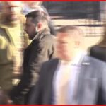 【独自映像】ゼレンスキー大統領がホワイトハウス前に到着 声かけにも表情崩さず