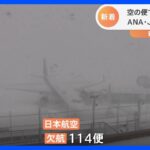 全日空81便、日本航空114便欠航　東海道新幹線、山陽新幹線でも遅れ　雪の影響受け｜TBS NEWS DIG