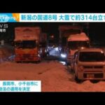 新潟大雪で“車立ち往生”　国道8号から17号で集中除雪　TEC－FORCEも派遣(2022年12月20日)