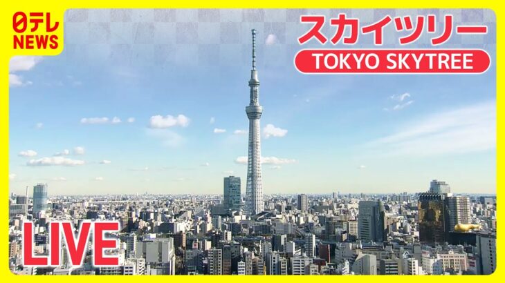 【ライブカメラ】東京スカイツリー “TOKYO SKY TREE” ~Let’s take a look at the Tokyo sky~