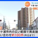 袖ケ浦で“異臭騒ぎ”　問い合わせ約100件、原因は…「やっぱりくさい」「大丈夫なのかしらって」｜TBS NEWS DIG