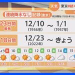 【1月10日 関東の天気】真冬の寒さ しっかり防寒を｜TBS NEWS DIG