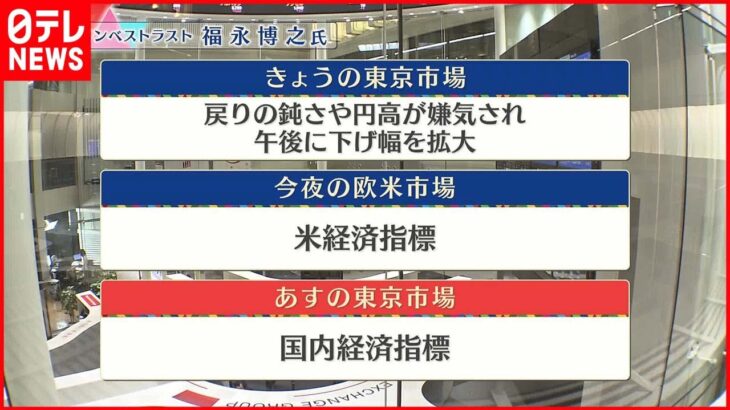 【1月19日の株式市場】株価見通しは？福永博之氏が解説