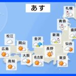 明日の天気・気温・降水確率・週間天気【1月19日 夕方 天気予報】｜TBS NEWS DIG