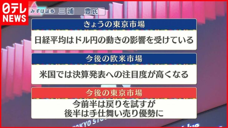 【1月23日の株式市場】株価見通しは？ 三浦豊氏が解説