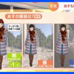 【1月26日 関東の天気】朝から寒い 防寒フル装備｜TBS NEWS DIG