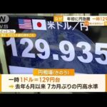 年初に“円急騰”　一時129円台に　今後は？…専門家「“ドル安円高”の流れに」(2023年1月4日)