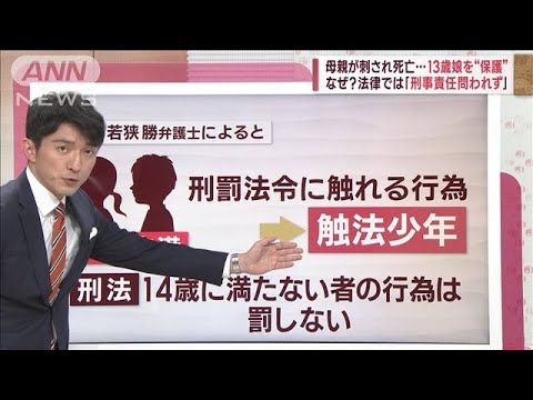 【解説】“保護”の13歳娘、今後どうなる？　静岡で母親刺され死亡(2023年1月17日)