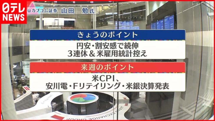 【1月6日の株価市場】株価見通しは？　山田勉氏が解説