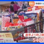 2023年初売り　イオンが食品11品目入り「福カート」で生活応援｜TBS NEWS DIG