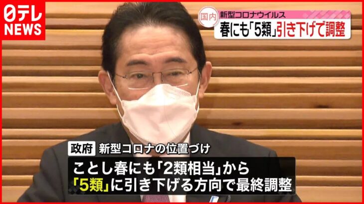 【新型コロナ】春にも「2類相当」から「5類」に移行で最終調整