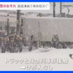 27日は東京で雪のおそれ…寒さや路面凍結に注意　最強寒波で雪による事故相次ぐ【news23】｜TBS NEWS DIG