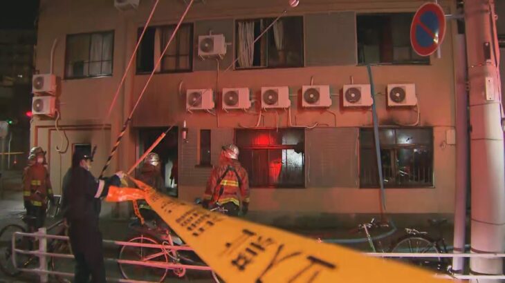 【速報】3階建て集合住宅で火事　4人死亡　4人意識不明の重体　40代～70代の男性　神戸市兵庫区　アパートの住人「部屋の中が真っ白に」(2023年1月22日)