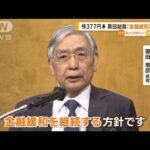 株377円↓　日銀・黒田総裁「金融緩和を継続する」(2023年1月5日)