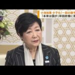 小池都知事「少子化の現状に反応しないのは無責任」(2023年1月6日)