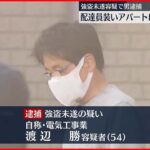 【逮捕】女性の部屋に配達員を装い押し入り…“強盗未遂”で男逮捕　横浜市