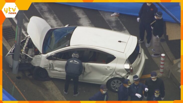 【続報】大阪・八尾市で警察官が４発発砲　撃たれた男が死亡　盗難車両を追跡中、パトカーに車ぶつける