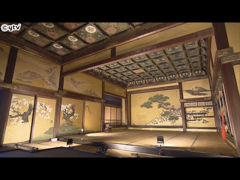 京都・二条城「黒書院」二の間　江戸時代の公家や大名が、将軍と対面　１月３０日まで特別公開