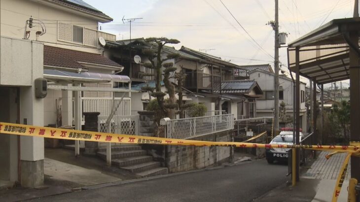 夫婦を放火容疑逮捕　焼け跡から男性遺体