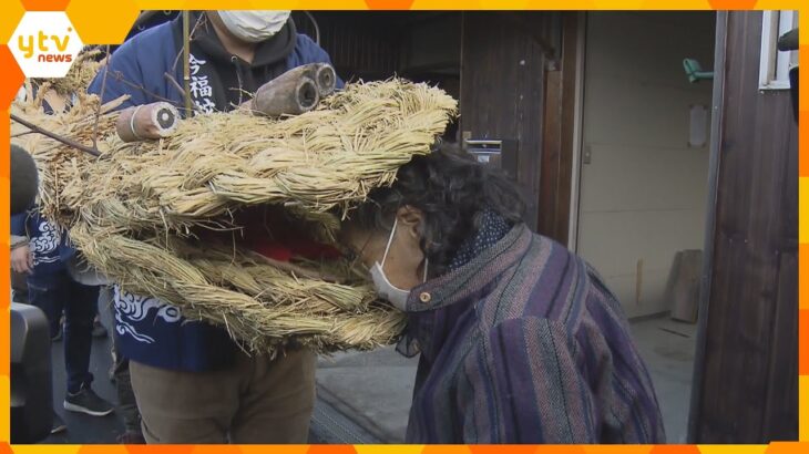 大蛇に頭をかまれて健康祈願！京都・宮津市の伝統行事「蛇綱祭り」開催