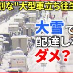 【大雪】トラックがスタックし大渋滞…”立ち往生”防ぐ解決策は？　新潟　NNNセレクション