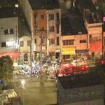 西成の共同住宅で『爆発音』５人が煙吸うなどで搬送予定　火は３０分後に鎮圧（2023年1月26日）