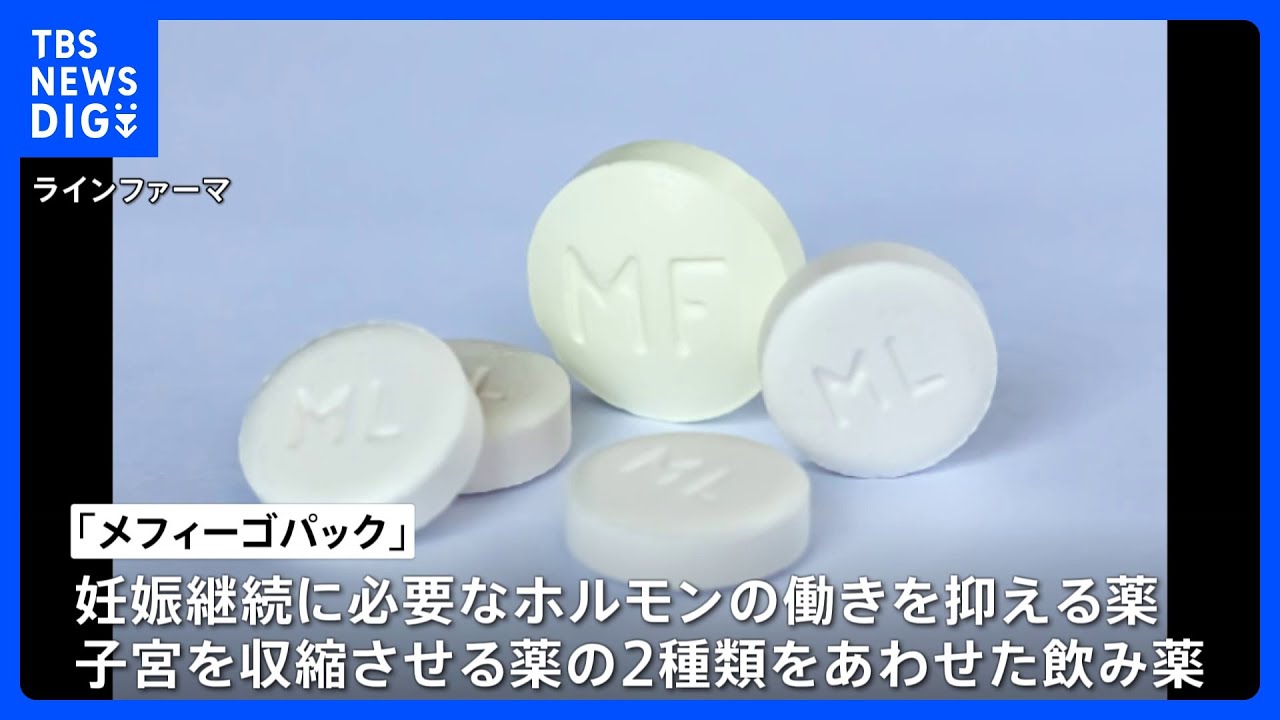 国内初の「飲む中絶薬」 厚労省の専門部会が承認を認める意見 早ければ今年春にも正式に承認 |TBS NEWS DIG