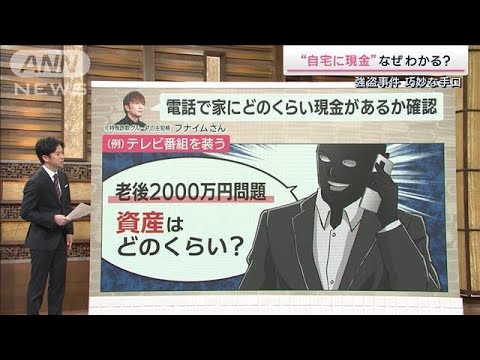 連続強盗　“偽の宅配便”“資産探るアポ話”どう見破る？(2023年1月28日)