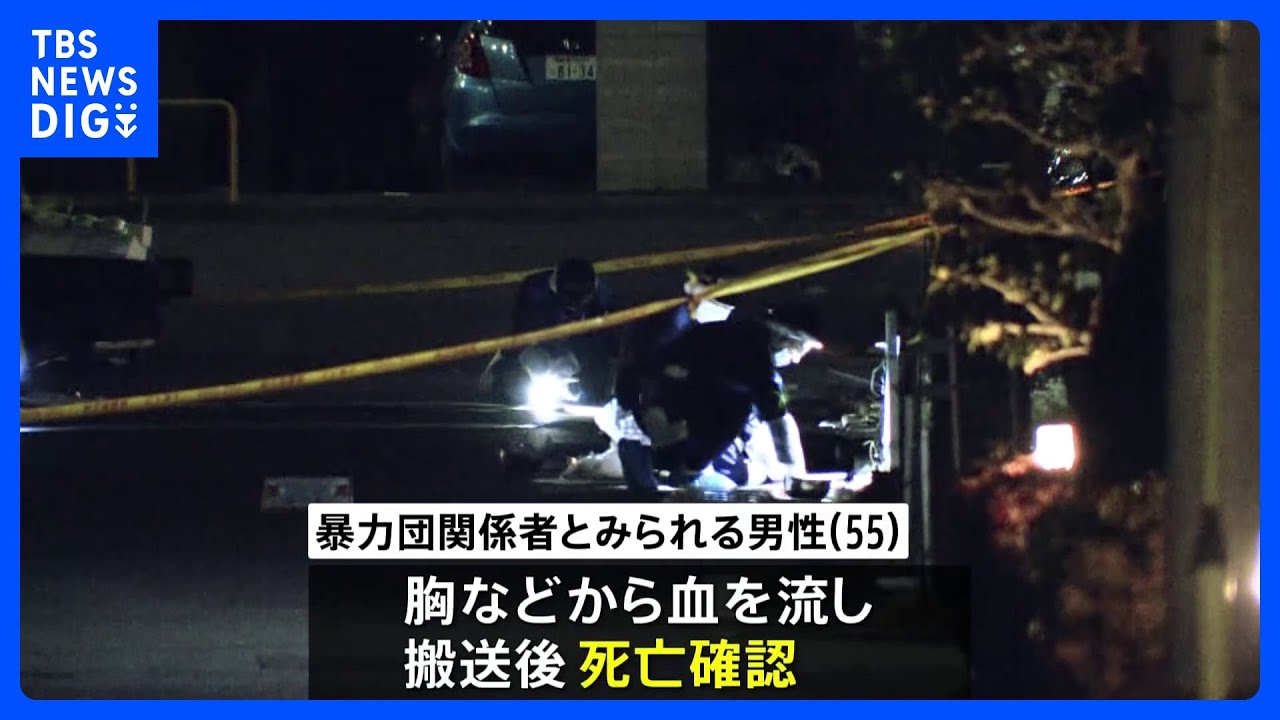 「4、5発聞こえた」マンションで拳銃発砲　暴力団関係者とみられる男性死亡　犯人は拳銃を持って逃走中～埼玉県狭山市｜TBS&nbsp;NEWS&nbsp;DIG