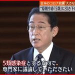 【岸田首相】新型コロナ“5類に引き下げ”検討指示 日本のコロナ政策、大きな転換点に