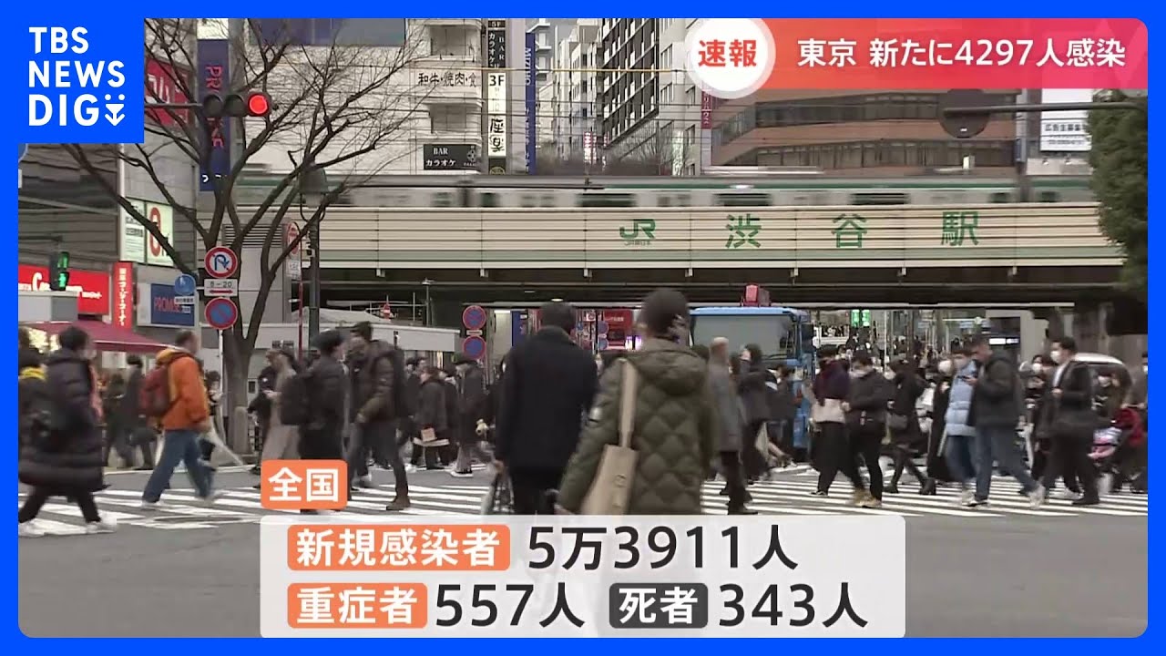 新型コロナ　全国の感染者は5万3911人　重症者は557人｜TBS&nbsp;NEWS&nbsp;DIG