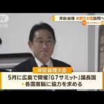岸田総理　米欧5カ国訪問へ出発　「G7サミット」向け　協力求める(2023年1月9日)