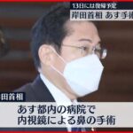 【岸田首相】11日に慢性副鼻腔炎で鼻を手術 13日には復帰予定 松野官房長官が発表