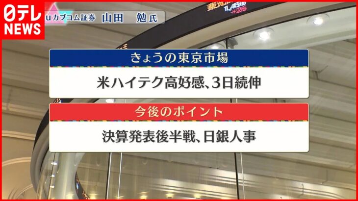 【2月3日の株式市場】株価見通しは？山田勉氏が解説