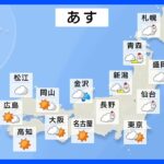 明日の天気・気温・降水確率・週間天気【2月7日夕方 天気予報】｜TBS NEWS DIG