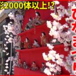 【3年ぶり開催】全国から集まった2000体の人形 高校生が飾りつける”くままちひなまつり”　愛媛　NNNセレクション