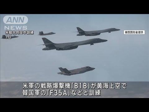 米韓両軍が今年初の合同空中訓練　 「対決には対決」北朝鮮は反発(2023年2月2日)