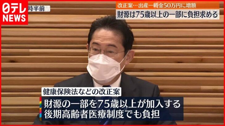 【“全世代型”健康保険法】改正案を閣議決定