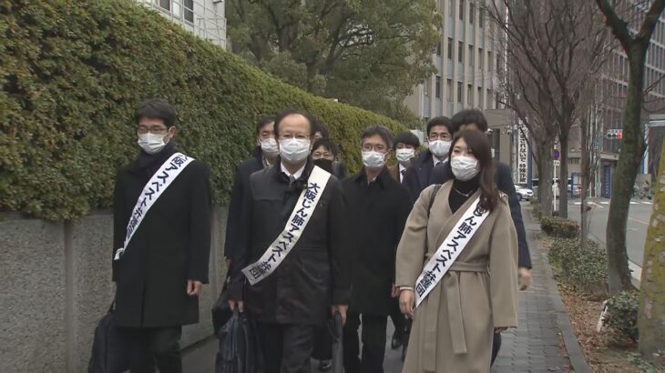 「アスベストで健康被害を受けた」造船会社の元労働者や遺族が約９７００万円の賠償を国に求め提訴