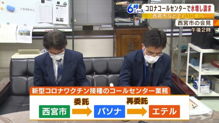 ワクチンのコールセンター業務めぐり計１０億円の過大請求　契約より少ない人数で稼働（2023年2月10日）