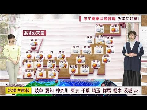 【全国の天気】あす風雪弱まるも…広範囲で冷え↑(2023年2月15日)