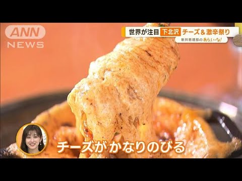 世界が注目する街・下北沢“チーズ＆激辛祭り”　寒い冬を吹き飛ばせ！【あらいーな】(2023年2月16日)